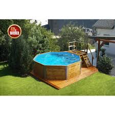 Weka Swimming Pool Set Korsika 8 Eckig O 397 Cm Hohe 116 Cm Kaufen Bei Obi