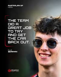 Finishing off our first Free Practice Friday of the season 🏁🇦🇺 💬 Ayao,  Esteban and Ollie look back