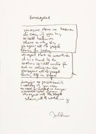 Black Beatles In The City Lyrics Music Memorabilia Original Art Beatles Related John Lennon Imagine Lyrics Lithograph Challenge 3 Imagine Lyrics John Lennon Lyrics Imagine John Lennon