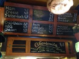 Vegetarian daughter came along and really liked veggie burger and sweet potato fries. World Tour El Gordonita Burger Berlin Burger International Berlin James Vs Burger