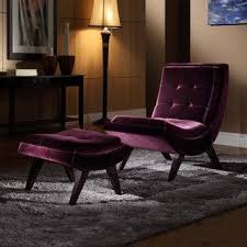 Homevance 2 Pc Maya Chaise Ottoman Set Kohls In 2020 Chair And Ottoman Set Chair And Ottoman Velvet Lounge Chair