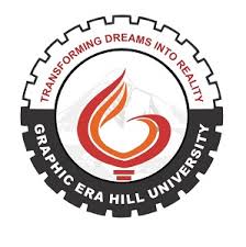 Graphic Era Hill University logo