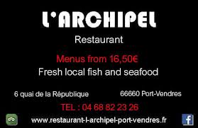 Restaurant L Archipel Port Vendres P O Life