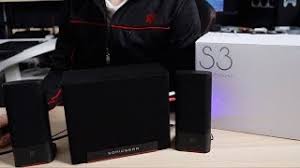 I love the sound quality, the design of speakers, especially sonic shuttle. Sonic Gear Space 3 Best Value Budget 2 1 Sound Speakers Youtube