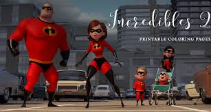 Planning a family day out to see the movie with your family, download these free printable incredibles 2 coloring pages to get everyone excited for the movie! Incredibles 2 Printable Coloring Pages Incredibles2 Cleverly Changing