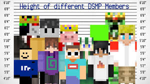 For fic type, ship, characters, any of that! Sparky On Twitter Height Of Different Dsmp Members