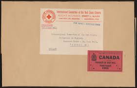 If you are writing an international address from a country other than the usa, write the full name of the country on the line below the line that includes the city and postal code. Lot 784 Canada 1943 Prisoner Of War Label On Envelope Sold For C 468 Sparks Auctions