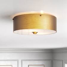 Shop for gold flush mount ceiling lights and the best in modern furniture. Wayfair Gold Flush Mount Lighting You Ll Love In 2021