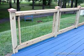 The framework for the glass can be made of aluminum, vinyl or wood. How To Easily Build And Install Deck Railing Toolbox Divas