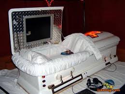 Funny Picture Geek Coffin Misc Jokes Jokebug Com