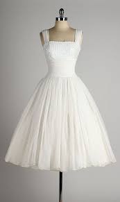 24 Hour Hold Vintage 1950s Dress White Chiffon Etsy Vintage 1950s Dresses Fancy Dresses Vintage Dresses