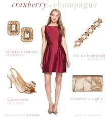 Cranberry Dress And Champagne Accessories Cranberry Dress Green Bridesmaid Dresses Champagne Accessories