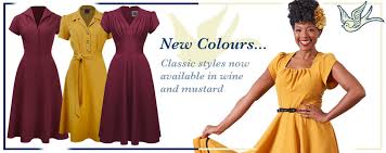 1950s 40s Vintage Style Dresses Trousers Pretty Retro After the war, christian dior launched the new look in paris, returning.