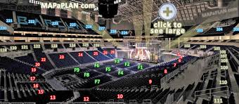 Barclays Center Brooklyn Nets Concerts Seat Numbers