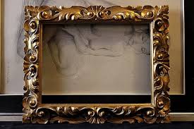 Antica Epoca 800 Cornice Dorata In Legno Scolpito Traforato Firenze Cm 52 X 42 Cornici Dorate Cornici Antiche Cornici