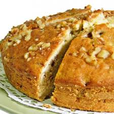 Moist, soft, fluffy, not too sweet and a lovely crunch from walnuts, just right! Banana Walnut Cake Hannah Bakes