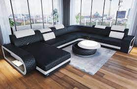 U form free u form with u form beautiful u form with u. Wohnlandschaft Berlin Xxl In Echtleder Mit Beleuchtung