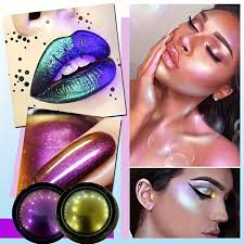 High Pigmented Chameleon Eyeshadow Powder, Glitter Color Gradient Sparkle  Metallic Texture Highlighting Powder, for Halloween Makeup, Holographic  Opal Craft * Resin Coloring Decor for Music Festival