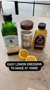Amandanighbertrd On Instagram Easy Lemon Dressing You Can Make At Home Be Sure To Save This For Later Juice Of One Lemon In 2020 Juice Of One Lemon Food Lemon Dress
