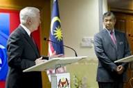 Secretary Gates and Malaysian Defense Minister Ahmad Zahid Hamidi ...