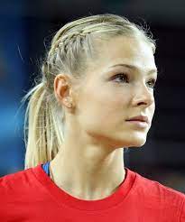 Hairstyle With Two French Braids A Ponytail Braid Hairstyle For Kids Hairstyles Weekly Sports Hairstyles Sporty Hairstyles Kids Braided Hairstyles