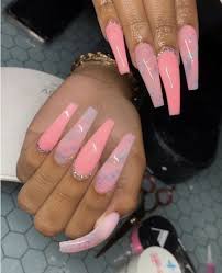 Ama quashie, session manicurist and founder of firstly, acrylics can't stick to the cuticle, so if you don't get them taken care of your brand new nails won't last as long before they need redoing. Pin By A Listed On Nail Designs Best Acrylic Nails Long Acrylic Nails Coffin Bling Acrylic Nails