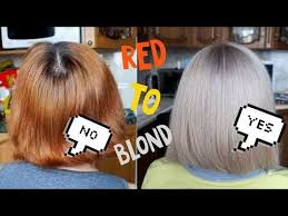 в какой цвет можно покрасить темные волосы без осветления Iz Ryzhego V Blond V Domashnih Usloviyah Kak Smyt Ryzhij Doma Youtube Blond Idei Dlya Volos Pricheski