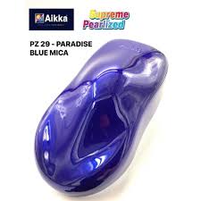 Kod warna cat desainrumahid com sumber desainrumahid.com. Buy Aikka Pz29 Paradise Blue Mica Supreme Pearlized 2k Car Paint Seetracker Malaysia