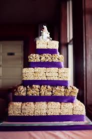 A Real Hi Fi Wedding Kyle Brittany S Blissful Bond Hi Fi Weddings Rice Krispie Cakes Rice Krispie Treats Cake Rice Crispy Treats
