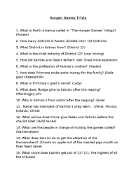 Some games are timeless for a reason. Hunger Games Trivia Pdf The Hunger Games Violence