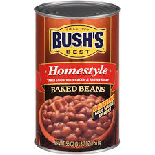 Bush Apos S Homestyle Baked Beans Canned Beans 55 Oz Can Walmart Com