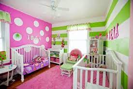 How To Match Polka Dots And Other Modern Decoration Patterns Girls Bedroom Green Green Girls Rooms Pink Bedroom Decor