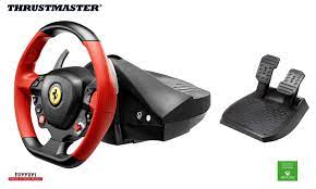For the first time ever on xbox 360®! Thrustmaster Ferrari 458 Spider Racing Wheel For Xbox One Gamestop