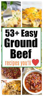 Easy Ground Beef Recipes To Make In The Oven Air Fryer Crockpot Or Instant Pot Easily Groundbee Cooking With Ground Beef Beef Recipes Crockpot Recipes Easy