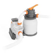 Bestway 58497 Flowclear Sandfilteranlage Fur Pools Mit Umwalzleistung 5 678 Lt Std