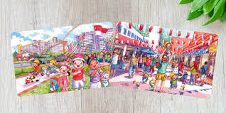 Following on from previous years, the overarching theme for ind is nurses: National Day Ez Link Cards Capture Singapore S Resilience In Vibrant Adorable Illustrations