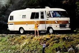 Image result for Blue 1970 Motor Home