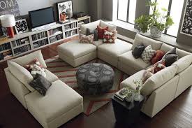 The Beckham U Shaped Sectional By Bassett Furniture Living Room Furniture Layout Modular Sectional Sofa U Shaped Sectional