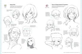 How to draw anime head face. Drawing Anime Faces And Feelings World Book Media
