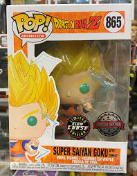 Dragon ball z super saiyan 2 goku pop vinyl figure. Dragon Ball Z Goku Super Saiyan 2 Glow In The Dark Chase Pop Vinyl Figure