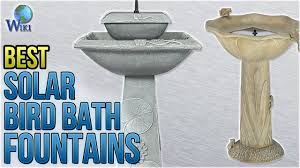Turn the sun's energy into a beautiful water feature! 7 Best Solar Bird Bath Fountains 2018 Youtube