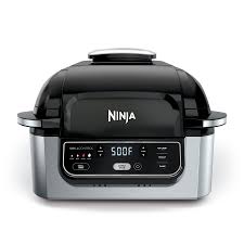 Ninja Foodi 4 In 1 Indoor Grill With 4 Quart Air Fryer Roast Bake Ag300 Walmart Com Indoor Electric Grill Indoor Grill Ninja Kitchen