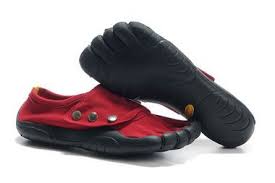 vibram water shoes vibram fivefingers red black shoes