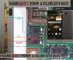 Huawei Mate 7 Volume Keys Solution Up Down Button Not Working Problem Jumpers Huawei Huawei Mate Phone Repair