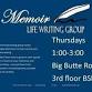 Memoir Life Writing Group event in Butte, MT