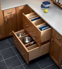 Base Pots And Pans Storage With Adjustable Drawer Dividers In 2020 Kitchen Cabinet Storage Kitchen Cabinet Organization Pan Storage
