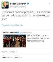 Examples of punishment are sexual harassment and violence against women which includes domestic violence, and in its most extreme forms, femicide and misogynist terrorism. Felipe Calderon Acusado De Misogino Por Burlarse Del Nombre De La Candidata Delfina Gomez Verne Mexico El Pais