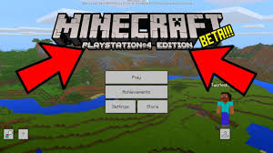 And minecraft editions are based on the device so it will always be bedrock on ps4. Folyoso Temetes Olvasas Ps4 Minecraft Bedrock Travaillez Domicile Com