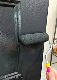 I decided after painting my mantle black that it would be awesomespice if all the doors in my house were also black. Why You Should Paint Interior Doors Black Thrifty Decor Chick