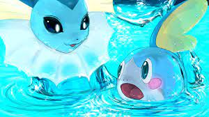 Sobble And Vaporeon Pokemon Sword And Shield 4k Wallpaper 23